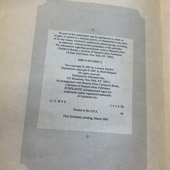 Lemony Snicket A Series of Unfortunate Events Series paperback books READ - Picture 7 of 12